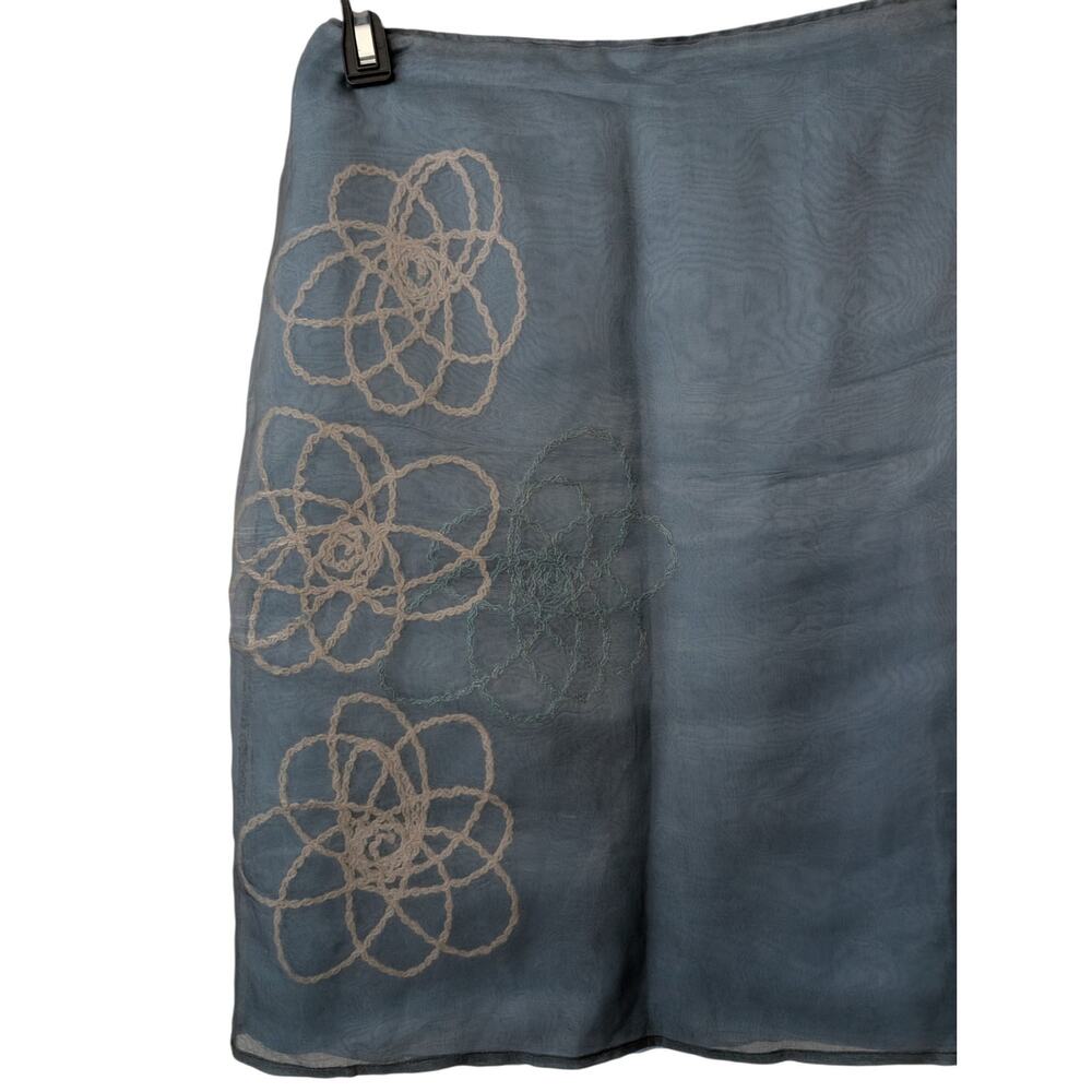 Cerruti 1881 Vintage Silk Skirt - Picture 4 of 13